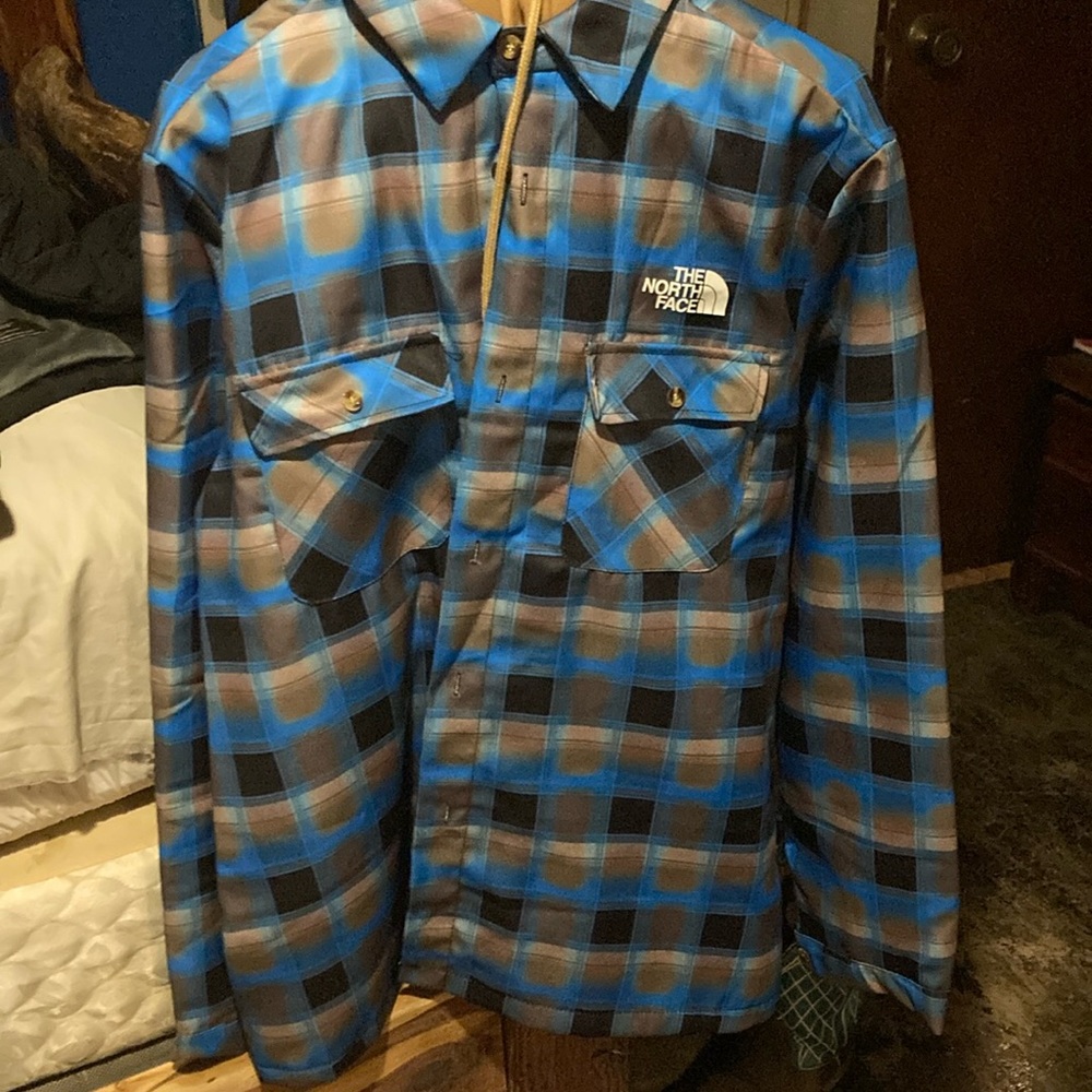 north face hooded light jacket with hood